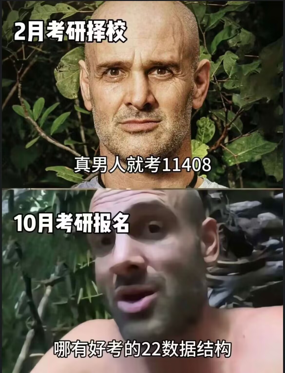 考研初期信心满满